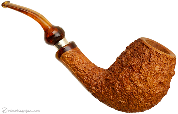 Italian Estate Ardor Urano Fantasy La Bubala Bent Egg with Silver (DR) (2007) (Unsmoked)