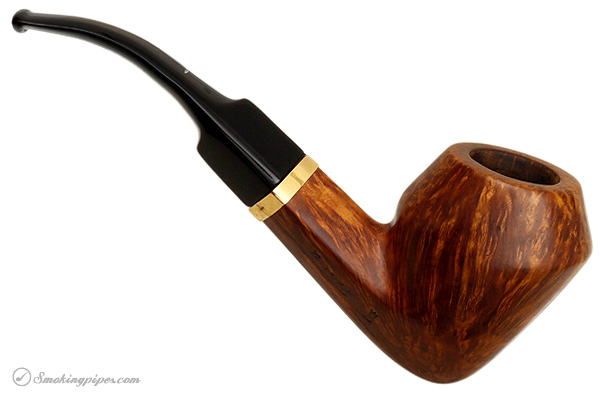 Italian Estate Baldo Baldi Bent Bulldog with Gold Band