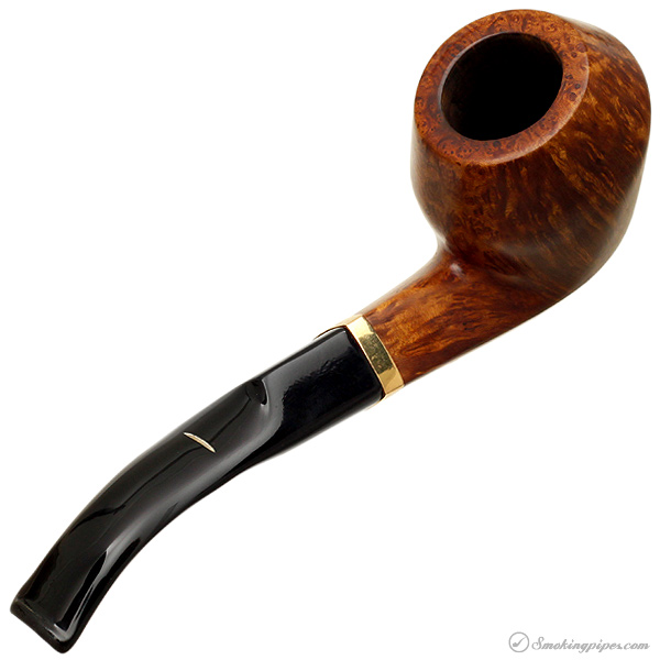 Italian Estate Baldo Baldi Bent Bulldog with Gold Band