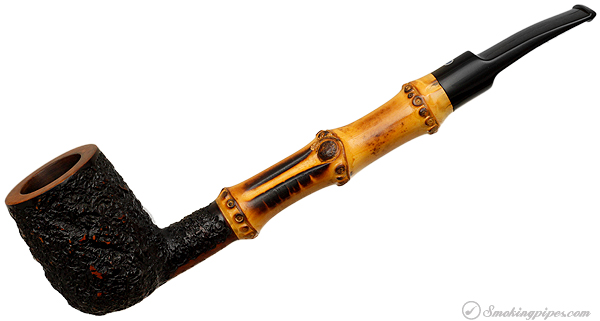Italian Estate Ardor Urano Bent Billiard with Bamboo (Domiano Rovera)