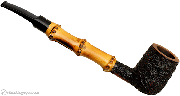 Italian Estate Ardor Urano Bent Billiard with Bamboo (Domiano Rovera)