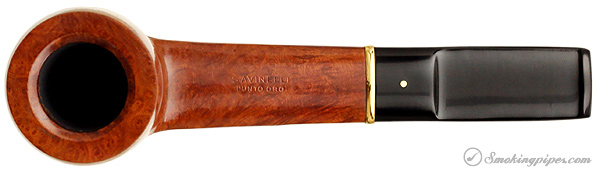 Italian Estate Savinelli Punto Oro Amber Grain (G) with 18K Gold Band (815) (KS)