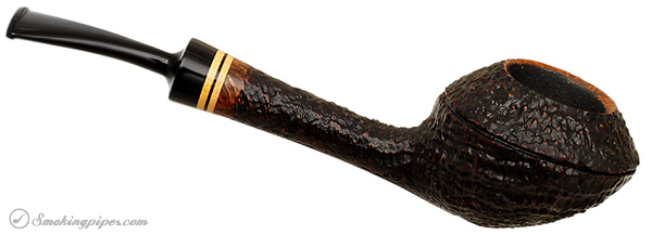 Italian Estate Becker Sandblasted Bent Rhodesian (Two Club) (2009) (Unsmoked)