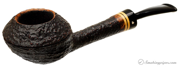 Italian Estate Becker Sandblasted Bent Rhodesian (Two Club) (2009) (Unsmoked)