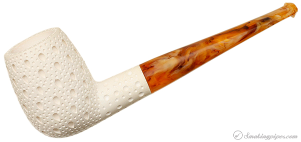 Misc. Estate Unknown Meerschaum Lattice Billiard (Unsmoked)