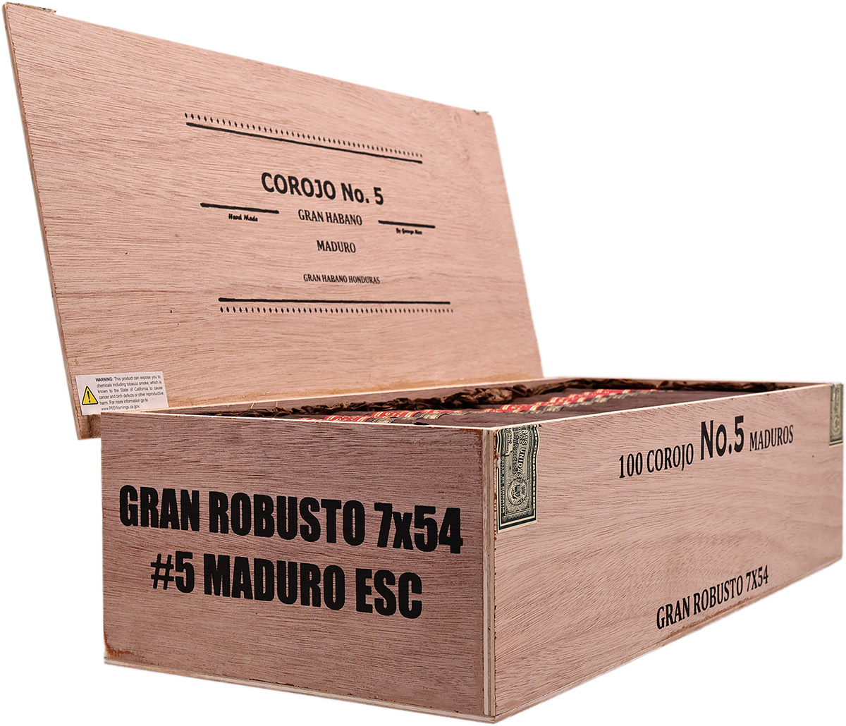 Gran Habano Corojo #5 Maduro Gran Robusto Churchill Shaggy Foot