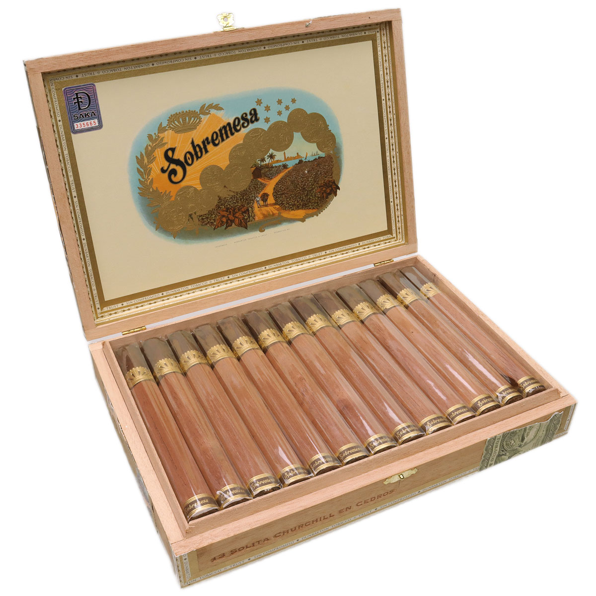 Dunbarton Tobacco & Trust Sobremesa Solita Churchill en Cedros
