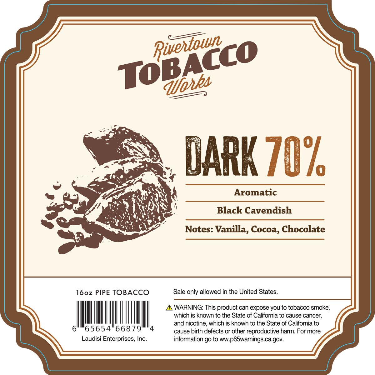 Rivertown Tobacco Works Dark 70%