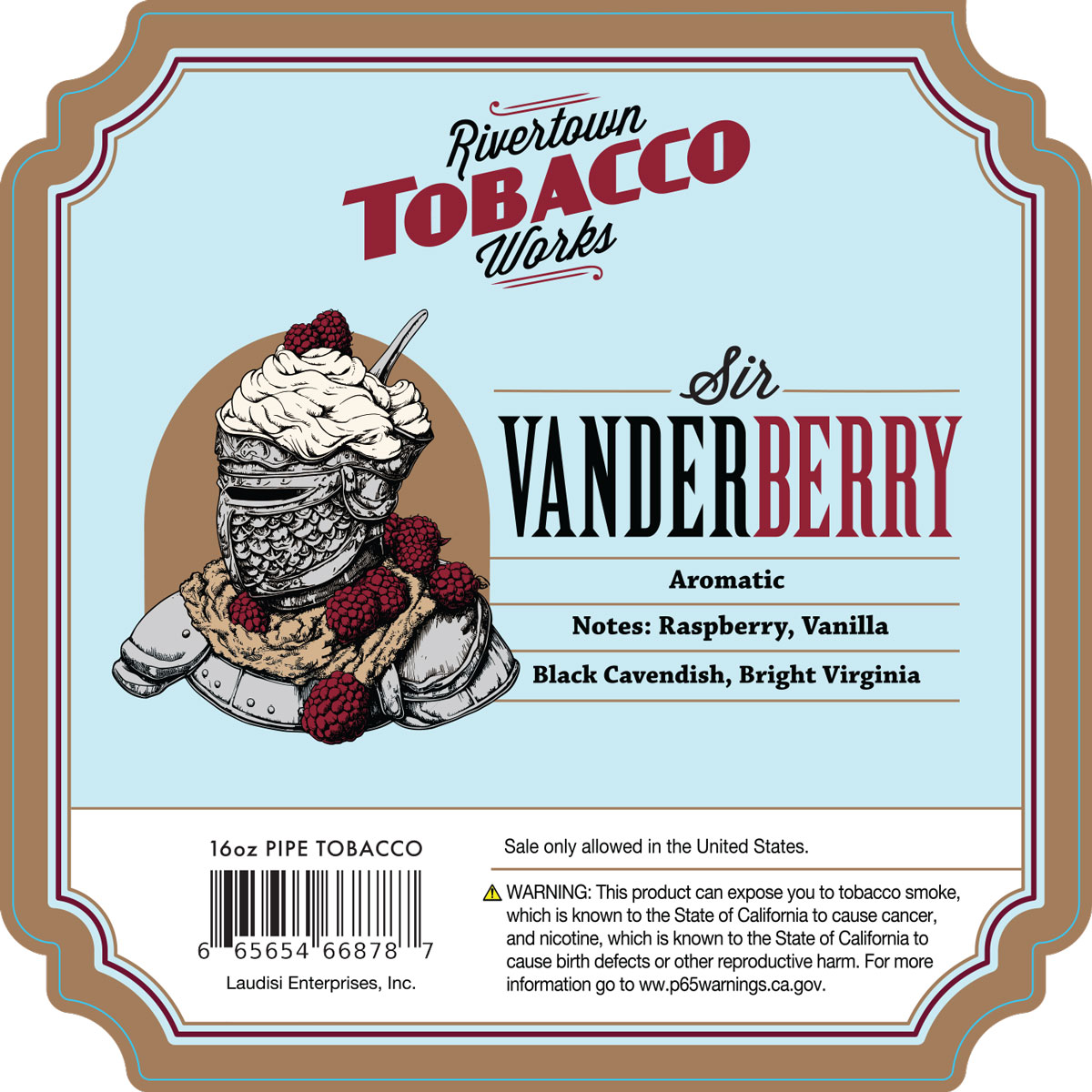 Rivertown Tobacco Works Sir Vanderberry
