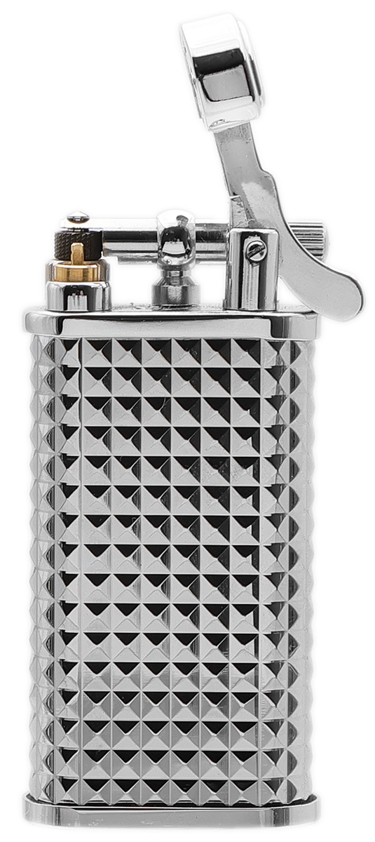 Lighters Kiribi Pipe Lighter - Kabuto Kugi Silver