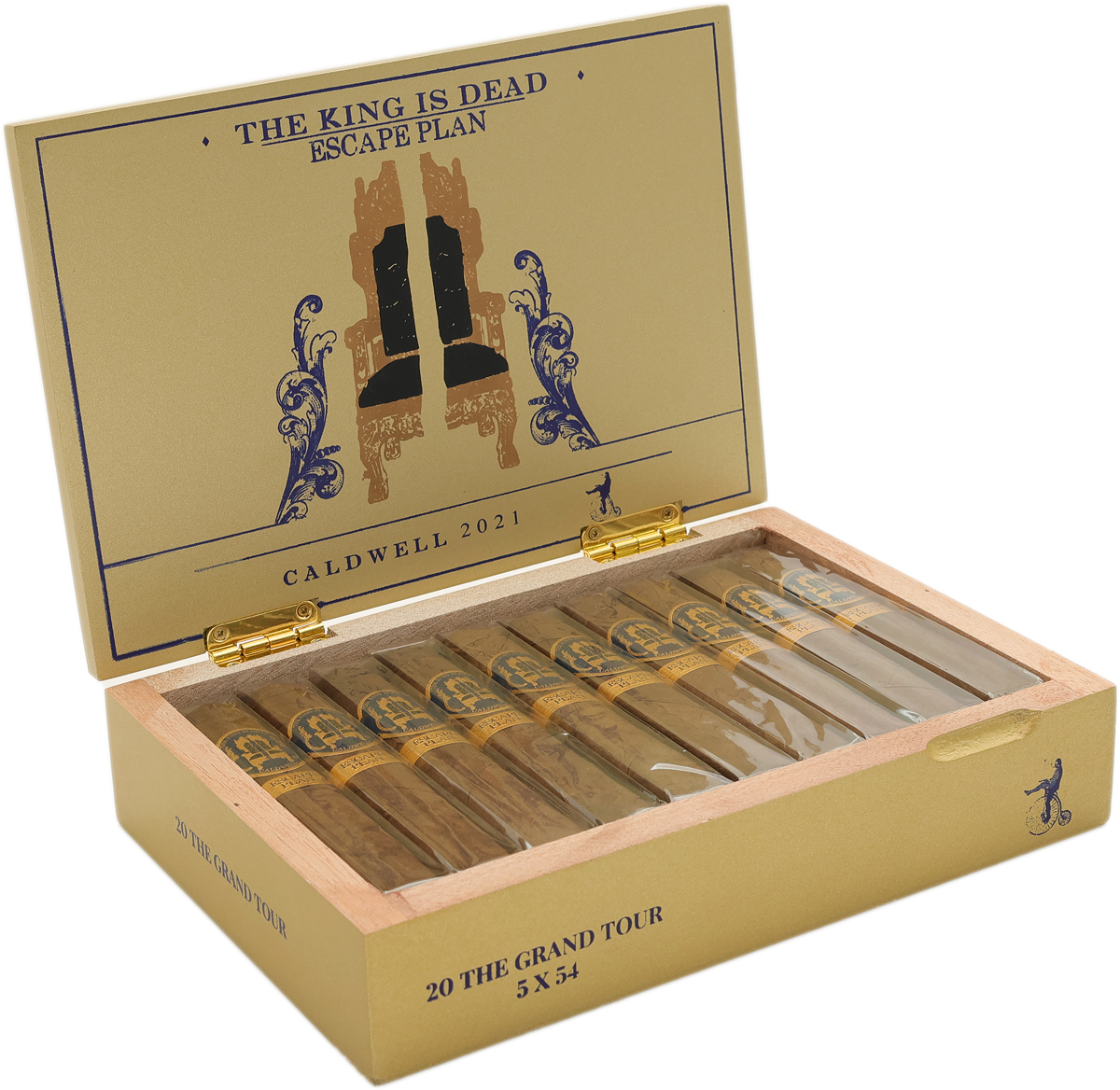 Caldwell Cigar Company The King is Dead Escape Plan The Grand Tour