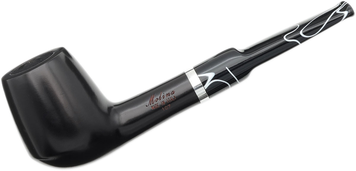 Molina Barasso Smooth Black (C1387) (9mm)
