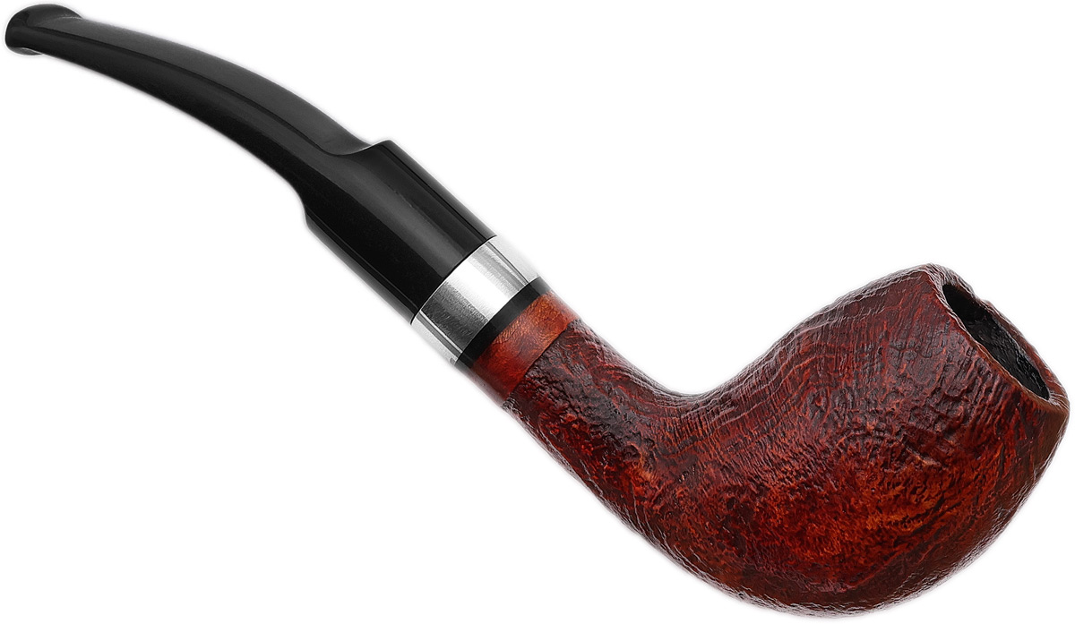 Alba Sandblasted Light Brown (MV1) (9mm) Tobacco Pipe