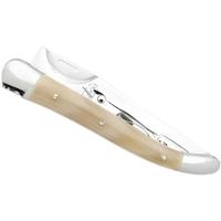 Cutters & Accessories Laguiole Horn Tip with Mirror Finished Stainless Steel Cigar Cutter