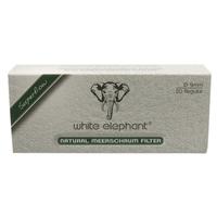 White Elephant 9mm Filters - Meerschaum (20 Pack)