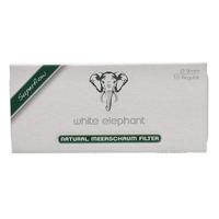 White Elephant 9mm Filters - Meerschaum (10 Pack)