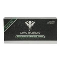 White Elephant 9mm Filters - Charcoal (20 Pack)