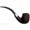 Ashton Pebble Grain Bent Brandy with Silver Army Mount (LX)