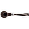 Ashton Pebble Grain Bent Brandy with Silver Army Mount (LX)
