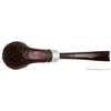Ashton Pebble Grain Bent Brandy with Silver Army Mount (LX)