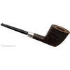 Becker Sandblasted Bent Dublin with Silver Army Mount (Two Clubs)