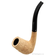 Becker Sandblasted Strawberry Wood Bent Stack (Four Clubs)
