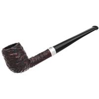 Peterson Junior Rusticated Nickel Mounted Straight Billiard Fishtail