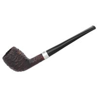 Peterson Junior Rusticated Nickel Mounted Belge Fishtail