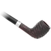 Peterson Churchwarden Rusticated Belgique Fishtail