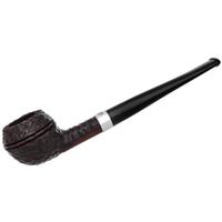 Peterson Junior Rusticated Nickel Mounted Squat Rhodesian Fishtail