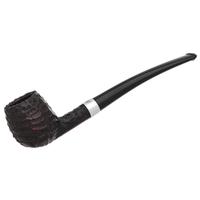 Peterson Junior Rusticated Nickel Mounted Canted Apple Fishtail