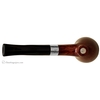 Savinelli 135th Anniversary Smooth Chestnut Cutty with Pipe Stand (6mm)