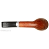 Savinelli Autograph Autograph Smooth Bent Billiard with Silver (3) (6mm)