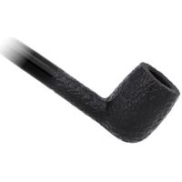 Savinelli Churchwarden Black Rusticated (104)