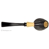 Tsuge Kyoichiro Sandblasted Cherrywood Memorial Pipe with Boxwood