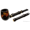 Tsuge Urushi Maple Leaf Billiard with Bamboo and Tamper
