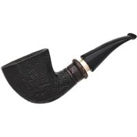Ser Jacopo Delecta Sandblasted Paneled Bent Dublin with Silver (S1) (B)
