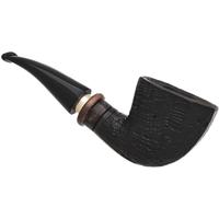 Ser Jacopo Delecta Sandblasted Paneled Bent Dublin with Silver (S1) (B)
