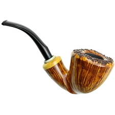 Tonni Nielsen Smooth Bent Dublin with Boxwood and Horn (Viking)