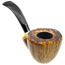 Tonni Nielsen Smooth Bent Dublin with Boxwood and Horn (Viking)