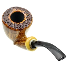 Tonni Nielsen Smooth Bent Dublin with Boxwood and Horn (Viking)