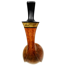 Kent Rasmussen Smooth Bent Egg with Masur Birch (Two Star)
