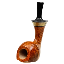 Kent Rasmussen Smooth Bent Egg with Masur Birch (Two Star)