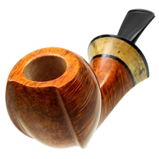 Kent Rasmussen Smooth Bent Egg with Masur Birch (Two Star)
