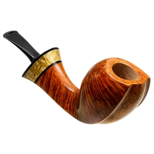 Kent Rasmussen Smooth Bent Egg with Masur Birch (Two Star)
