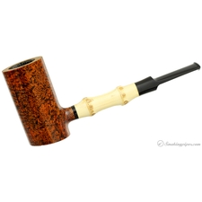 Tom Eltang 40th Anniversary Commemorative Pipe Set with Smooth Poker Partially Sandblasted Eskimo and Tamper