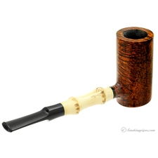 Tom Eltang 40th Anniversary Commemorative Pipe Set with Smooth Poker Partially Sandblasted Eskimo and Tamper