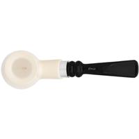 IMP Meerschaum Smooth Bent Billiard with Silver (with Case)