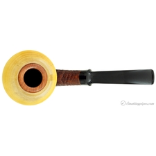 J. Alan Sandblasted Calabash with Boxwood Cap
