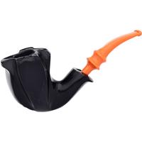 Nørding Black and Orange Smooth Freehand